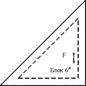 Шаблон F для 6-дюймового блока