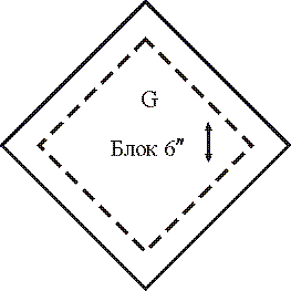 Шаблон G для 6-дюймового блока