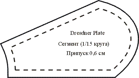 Dresdner Plate шаблон2 - сектор(1/15)